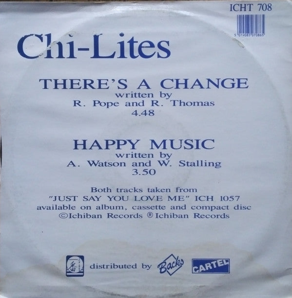 The Chi-Lites : There's A Change (12", RE)