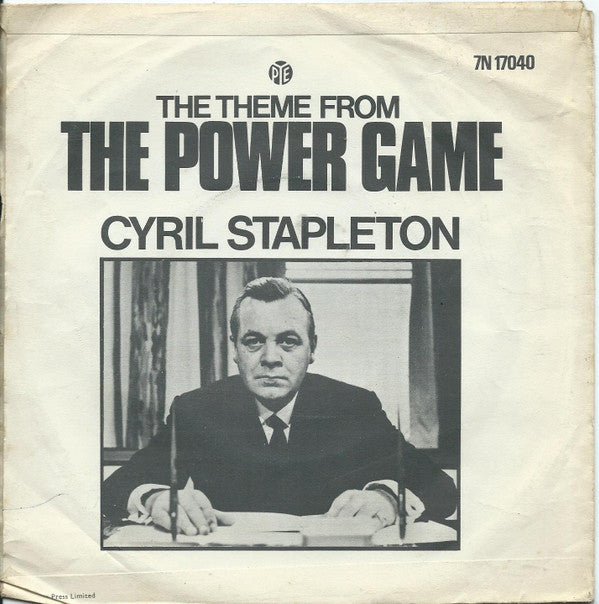 Cyril Stapleton : The Theme From The Power Game (7", Kno)