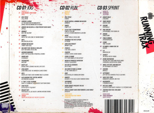 Various : Running Trax (3xCD, Mixed)