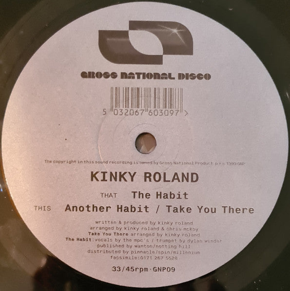 Kinky Roland : The Habit (12")