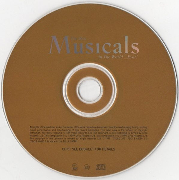 Various : The Best Musicals In The World...Ever! (2xCD, Comp)
