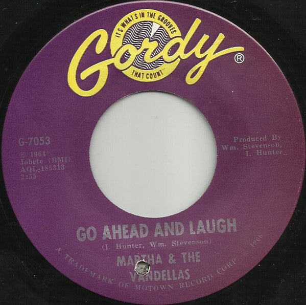 Martha & The Vandellas* : What Am I Going To Do Without Your Love (7", Single, ARP)