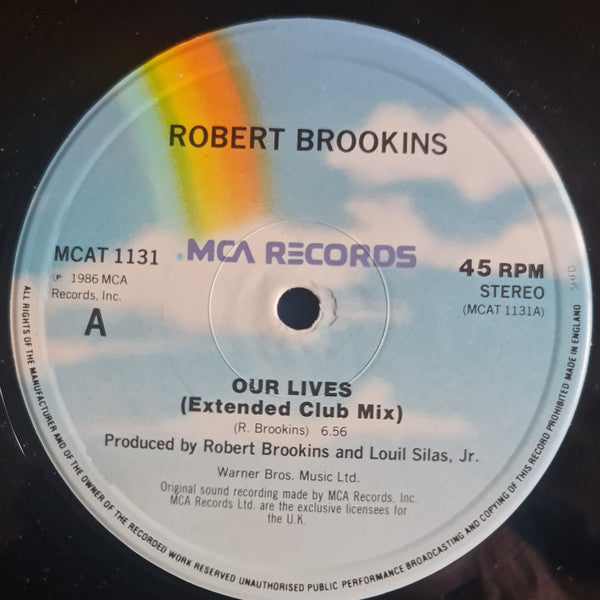 Robert Brookins : Our Lives (12")
