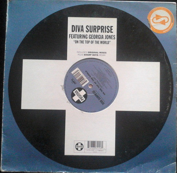 Diva Surprise Featuring Georgia Jones : On The Top Of The World (12")