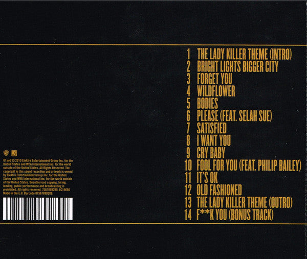 Cee Lo Green* : The Lady Killer (CD, Album)
