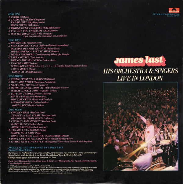 James Last : Live In London (2xLP)