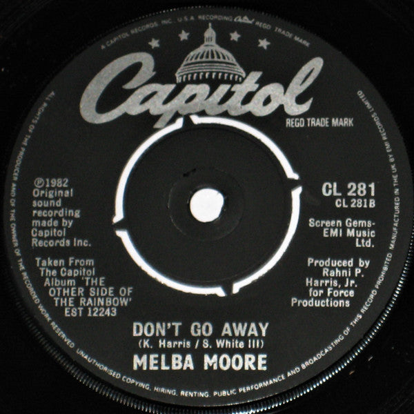 Melba Moore : Underlove (7", Single, Pap)