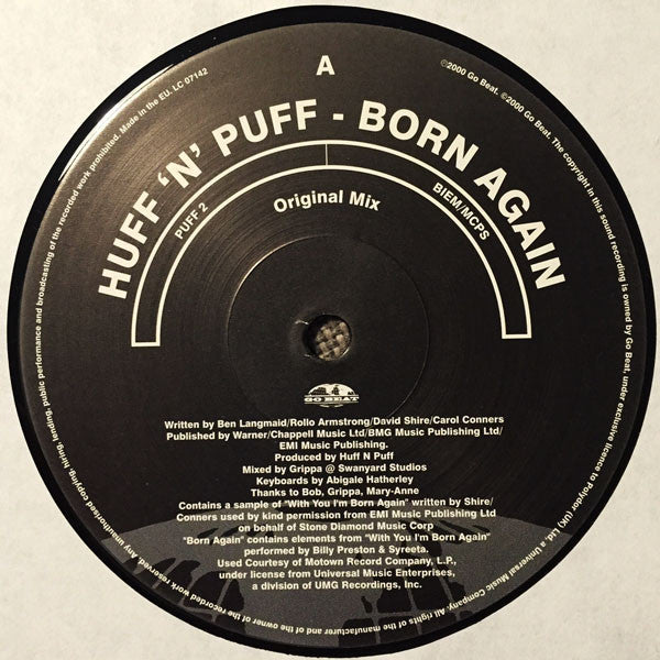 Huff & Puff : Born Again (2x12", Promo)