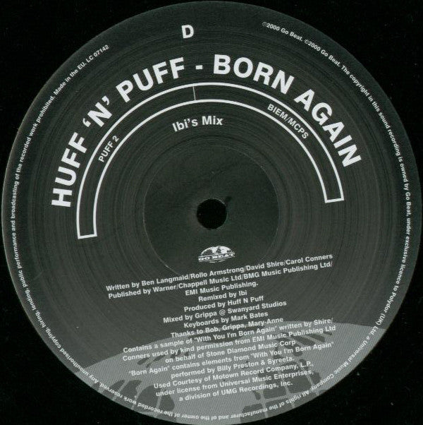 Huff & Puff : Born Again (2x12", Promo)