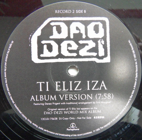 Dao Dezi : Ti Eliz Iza (2x12", Promo)