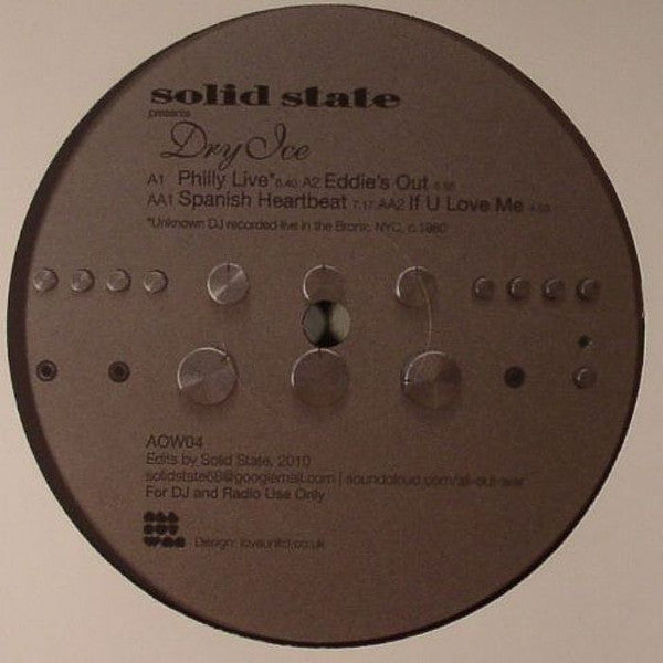 Solid State (2) : Dry Ice (12", EP)