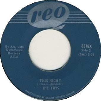 The Toys : A Lover's Concerto (7", Single)