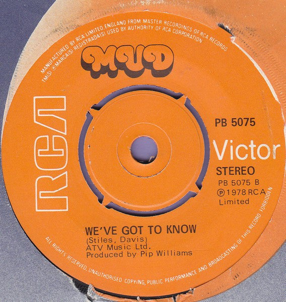 Mud : Cut Across Shorty (7")