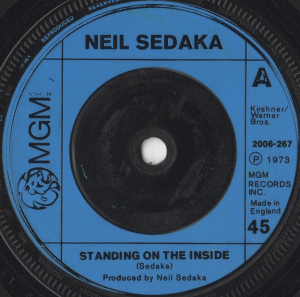 Neil Sedaka : Standing On The Inside (7")