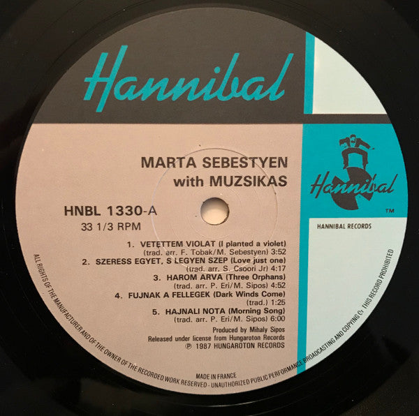 Márta Sebestyén : Muzsikas (LP, Album)