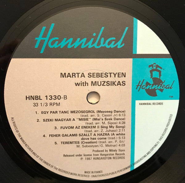 Márta Sebestyén : Muzsikas (LP, Album)