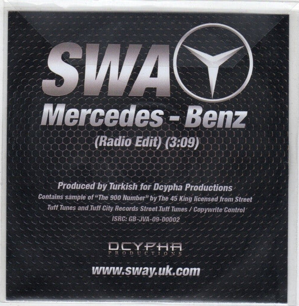 Sway : Mercedes - Benz (CDr, Single)