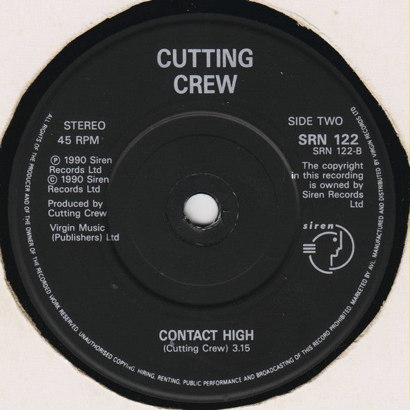 Cutting Crew : Everything But My Pride  (7")