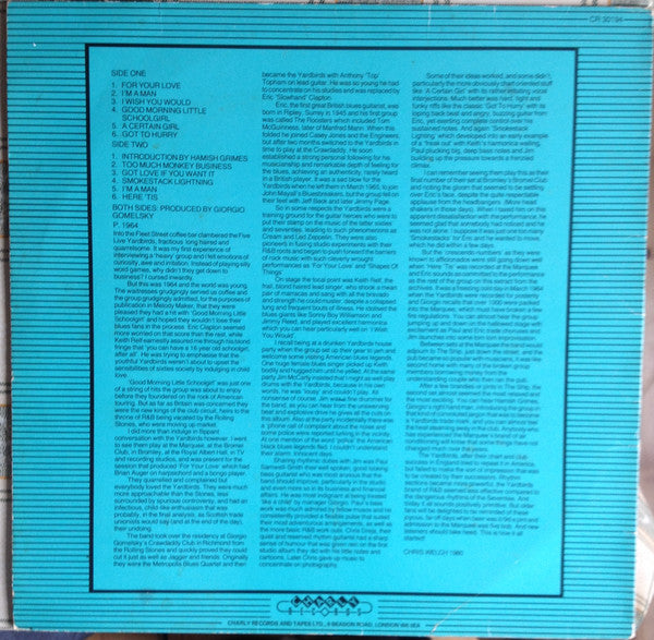 The Yardbirds Featuring Eric Clapton : The Yardbirds Featuring Eric Clapton (LP, Comp)