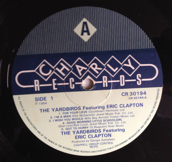 The Yardbirds Featuring Eric Clapton : The Yardbirds Featuring Eric Clapton (LP, Comp)