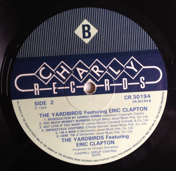 The Yardbirds Featuring Eric Clapton : The Yardbirds Featuring Eric Clapton (LP, Comp)