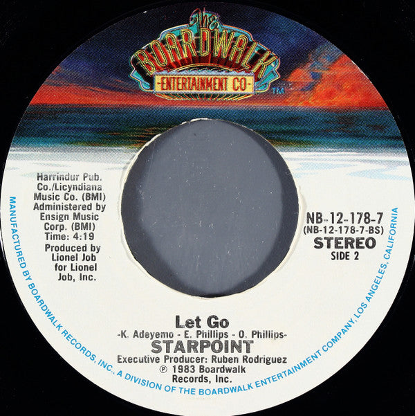 Starpoint : Don't Be So Serious (7", Single, Styrene, Pit)