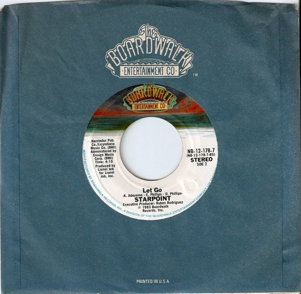 Starpoint : Don't Be So Serious (7", Single, Styrene, Pit)