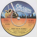 Gene Chandler : When You're Number 1 (7", Single)
