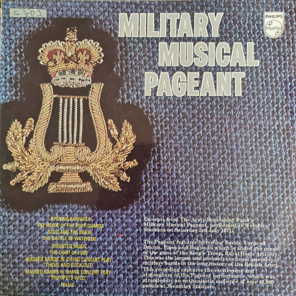 Various : Military Music Pageant (LP, Album)