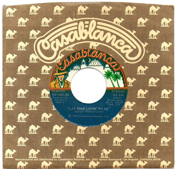 Jeannie Reynolds : Lay Some Lovin' On Me / Love Don't Come Easy For Me Now (7", Single, Styrene)