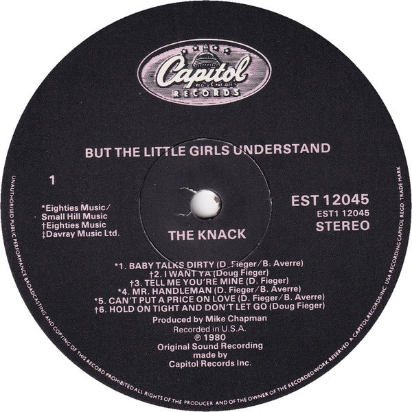 The Knack (3) : ...But The Little Girls Understand (LP, Album)