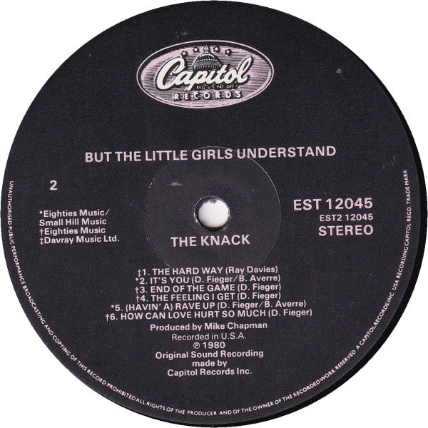 The Knack (3) : ...But The Little Girls Understand (LP, Album)