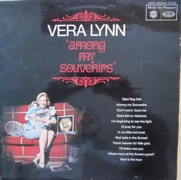 Vera Lynn With Tony Osborne And His Orchestra : Among My Souvenirs (LP, Album, RE)