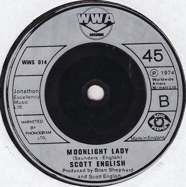 Scott English : Something's Missin' In My Life (7")