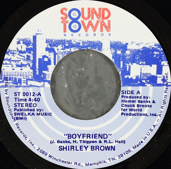 Shirley Brown : Boyfriend (7")
