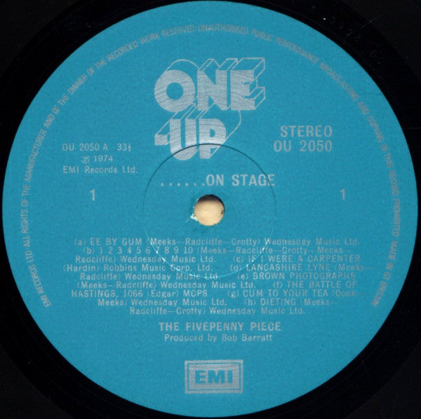 The Fivepenny Piece : The Fivepenny Piece......On Stage (LP)