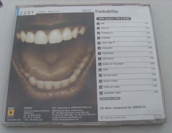 Simon Di : Fonkability (CD)