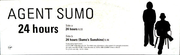Agent Sumo : 24 Hours (12", Promo)