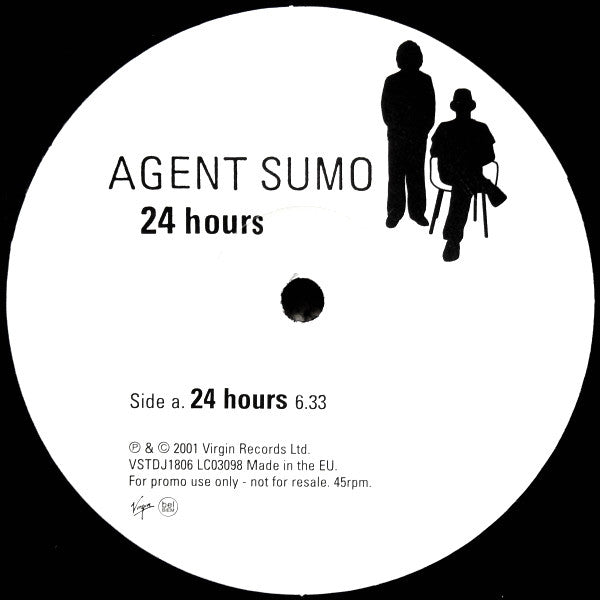 Agent Sumo : 24 Hours (12", Promo)