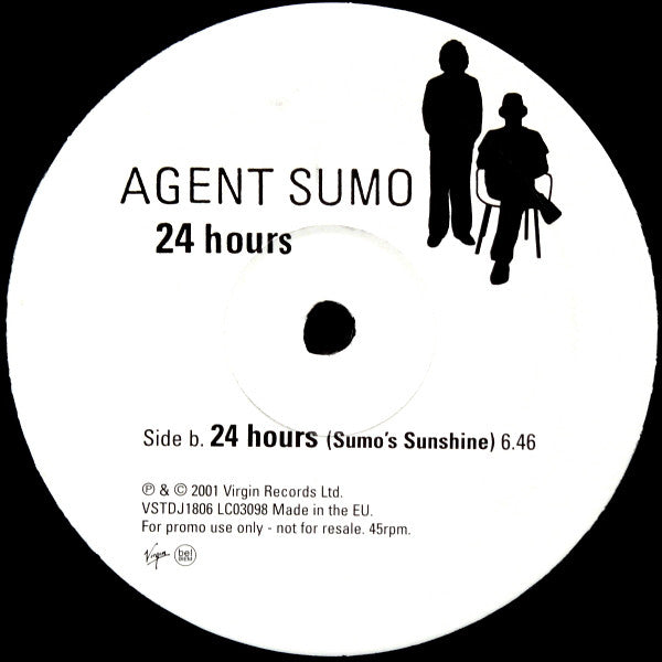 Agent Sumo : 24 Hours (12", Promo)