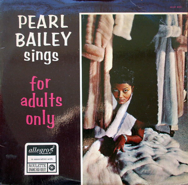 Pearl Bailey : Pearl Bailey Sings For Adults Only (LP)