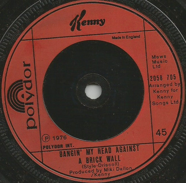 Kenny (3) : Hot Lips (7")