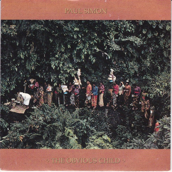 Paul Simon : The Obvious Child (7", Single)
