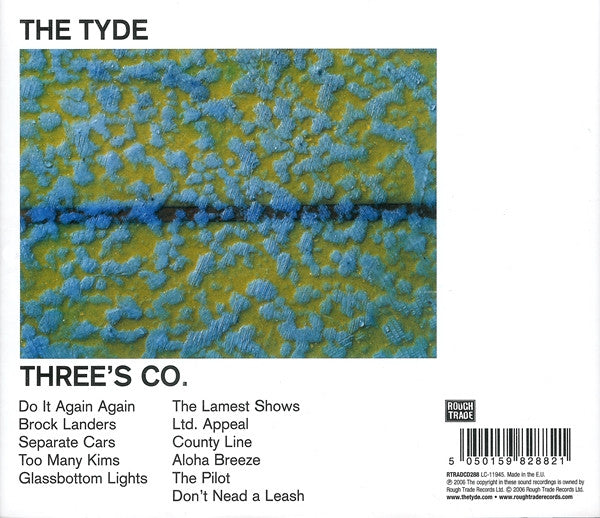 The Tyde : Three's Co. (CD, Album)