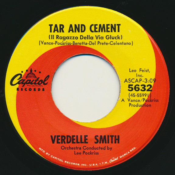 Verdelle Smith : Tar And Cement (7", Single, Scr)