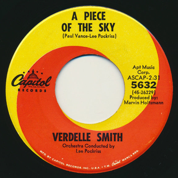 Verdelle Smith : Tar And Cement (7", Single, Scr)