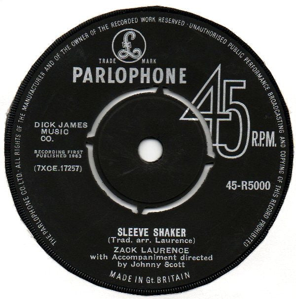 Zack Laurence : Tempo Seven (7", Single)