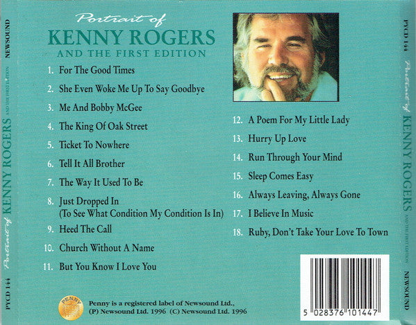 Kenny Rogers & The First Edition : Portrait Of (CD, Comp)