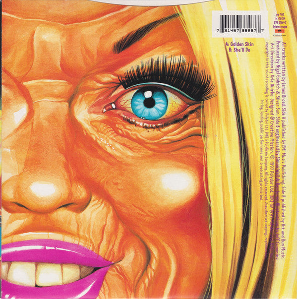 Silver Sun : Golden Skin (7", Single, Ltd, Pin)