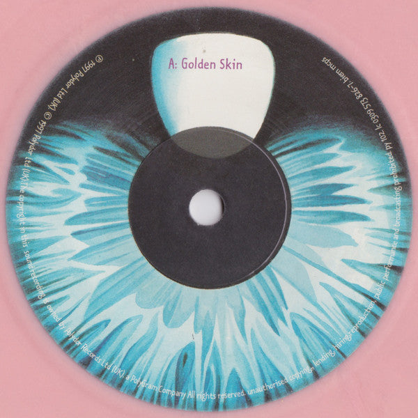 Silver Sun : Golden Skin (7", Single, Ltd, Pin)